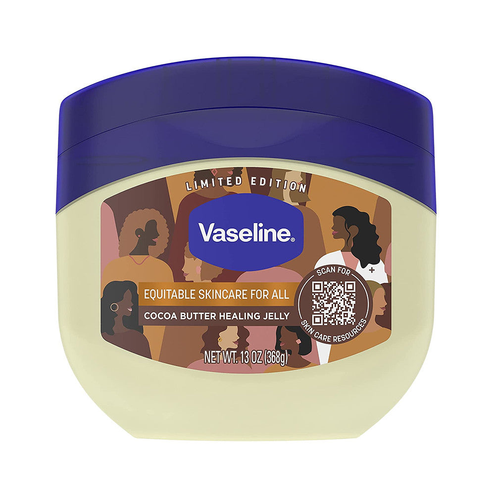 Vaseline Healing Jelly Moisturizer Cocoa Butter, 13 Oz